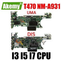 NM-A931 노트북 마더 보드 I3 I5 I7 6 세대 또는 7 세대 cpu 940MX gpu가있는 메인 보드, 940MX I7-6500U
