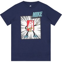 [나이키] [정품] 주니어 스포츠웨어 슈박스 티 (DX9521-410)