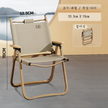 야외 휴대용 낚시 캠핑의자 접이식 민물 바다낚시 1+1, 대형, 카키