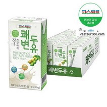 파스퇴르 쾌변두유 플레인190ml, 48팩