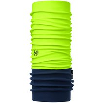 BUFF 성인용 다기능 헤드웨어 페이스 마스크 그래블 블랙 458880, Solid Yellow Fl