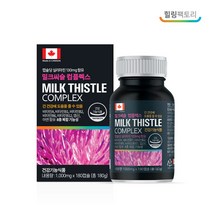 힐링팩토리 밀크씨슬 콤플렉스 1 000mg x 180캡슐 3개, 180정
