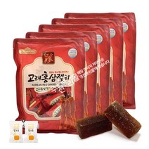일광 고려홍삼젤리(280g) x 5봉(+밀크츄 2개포함), 1세트