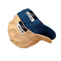 ANYOU 캡모자 야구모자 짧은챙 개성적 영어글자 골프모자, 55~59cm(조절가능), 블랙