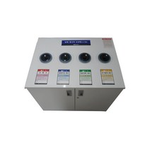 사이언쌤 실험 폐시약 보관함 수거함 폐수통 보관함, B형(폐수통4개포함), 1개