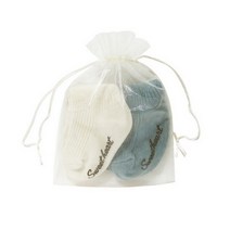 [바보사랑] 스윗하트오가닉 베이비 블루 반타이즈겸용 커버양말 2종 선물세트, 상세 설명 참조