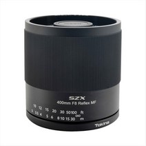 토키나 400mm F8 MF Sony E 슈퍼 반사렌즈 보케효과