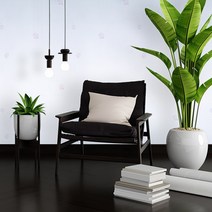 접착식 단열벽지 1mX2.5m_결로 곰팡이방지 보온 방한 난방 셀프 도배 인테리어 시공 폼 포인트 벽지 시트지, 로제 입체꽃화이트