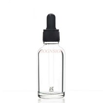 투명 스크류 탑 유리 스포이드 병 30ml 밀폐 스포이드 화학 실험 장비 에센셜 오일 병