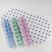 건식 화장실 매트 욕실 다용도실 세탁실 신발장 발판 욕조 미끄럼방지 어린이집 바닥 논슬립 샤워 고무판 깔판 PVC 목욕탕 베란다 물빠짐 고무 깔개 안전 수영장 샤워실 흡착식 패드, 1개