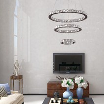 루체아 쓰리링 펜던트 조명 LED포함