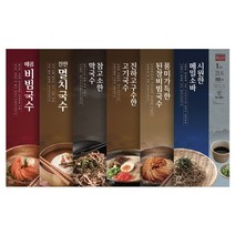 화미 국수6종 세트(매콤비빔소바고기멸치막국수된장), 단품
