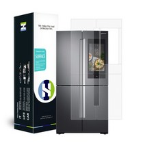 [천삼백케이] [힐링쉴드] 삼성 냉장고 T9000 RF85M97D2S8 무광 외부보호필름, 단품