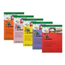 OA 팬시페이퍼 120g, M18 연하늘색, 5세트