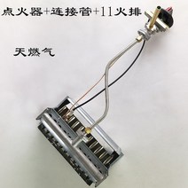 전기해면기 국수삶는기계 면 우동 냉면 막국수 가스 배기 용 국수 배럴 팬리스 팬 수프, 점화기 + 연결관 + 11화재열(천연가스)