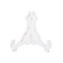 디스플레이 스탠드 이젤 코인 메달 토큰 배지 홀더 컬렉션 선반 선반, 분명한