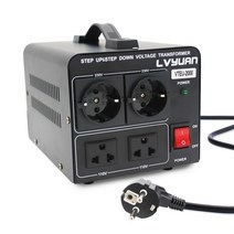 LVYUAN 링코어 업트랜스 100V 120V 110V 미국 일본제품 한국에서사용 가정용 변압기 전압 변환기 다운 승압 도란스 트랜스, 1개
