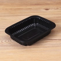 실링반찬 반찬실링 실링용기19154 검정실링 블랙실링 보쌈용기 족발용기 씰링용기 PP실링용기 블랙19154 900개, BF 19154 블랙 900개