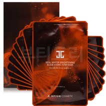 [경기점]제이준 블랙 물광 하이드로 원스텝 마스크 10매 세트
