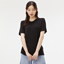 체이스컬트 여성 소프트 터치 베이직 반팔 티셔츠-ABZG5813C03
