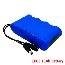 파워뱅크 캠핑 차박 휴대용 12v 15ah 32700 lifepo4 충전식 배터리 팩 내장 40a 동일한 포트 균형 잡힌 bms 12.8v 전원 공급 장치 + 14.6v 충전기