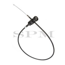 오토바이 클러치 부품 760mm 푸시 풀 초크 스로틀 케이블 yamaha pw50, 없음, 한개옵션0