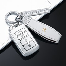 기아 스마트키 키케이스 K8 올뉴 K3 쏘렌토 MQ4 쏘렌토하이브리드 K5 DL3 3세대 스포티지QL 카니발 KA4 K7프리미어 셀토스 EV6 니로 SG2 적용 키케이스 키홀더, E타입, 아이보리