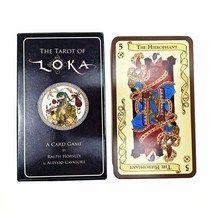 로카 타로 카드 Decklokataro, 마르세유 타로의 스타일은 간단하고 간단합니다. 마르세유