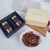 전통식품곳간 수제 호두 강정 정과 견과류 선물 세트 간식 답례품, 3구 390g