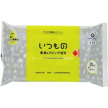 핫토리 제지 청소 시트 알칼리 전해수 합성 계면 활성제 미사용 제균 시트 사이즈 약 18 × 30cm 식탁 & 거실 용 클리너 ALP-4 20 매입 服部製紙 掃除シート アルカリ電解