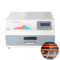 ITECH RF-A350 정밀 무연 납땜 리플로우 오븐 DIY 3D 뜨거운 공기 적외선 가열 350x300mm 기계 114540, 미국 플러그, 220V