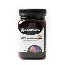 호주 굿콤보 100% 천연 와일드플라워 허니 꿀 500g, 1개