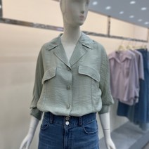 나이스클랍 포켓디테일 셔츠 블라우스 A223MWB704