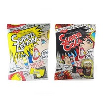 노벨 슈퍼 콜라88g + 슈퍼 레몬88g 캔디 1세트 일본 사탕 강한 신맛 아이셔, 88g, 3개