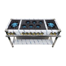 오즈테크 업소용 가스렌지 1500 양타 간택기 친환경 세라믹 버너 LPG LNG 화구, 1세대 세라믹화구, 고급B타입, LNG(도시가스)