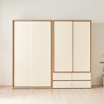 제룬 슬라이딩 도어 옷장 세트 1200 (착불), 단품