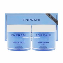 [KT알파쇼핑]1+1 엔프라니 수퍼아쿠아 EX 크림 70ml+70ml 기획세트, 기본상품