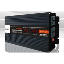 차량용 인버터 자동차 변압기 정현파 1500W 12V 24V, 12V/24V 지능형 5500W 220V 12V