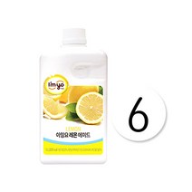아임요 레몬에이드 베이스 1.8kg 6개, 1.5L