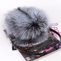 월수금화목토 박민영 최상은 리얼 폭스 퍼 토트백 모피 핸드백 전체 여우 펠트 스킨 가방