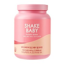 J 쉐이크베이비 식사대용 다이어트 단백질쉐이크 10종 종+사은품 보틀증정, 카페라떼맛 480g