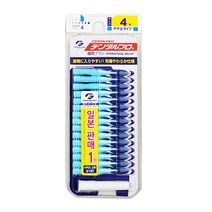 건강두배로 잭스 덴탈프로 치간칫솔 사이즈 4 (M) 통과경 1.2mm 15p, 1개