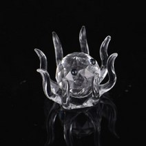 12 스타일 클리어 크리스탈 동물 인형 유리 문진 장식 조각상 소장용 홈 데코 크리스마스 어린이 선물, [09] unicorn