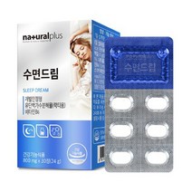 내츄럴플러스 수면드림 락티움, 30정, 24g, 7개