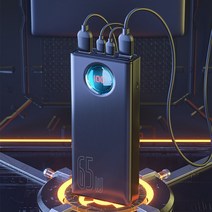 샤오미유핀 베이스어스 Baseus 65W 30000mAh 보조배터리, 화이트
