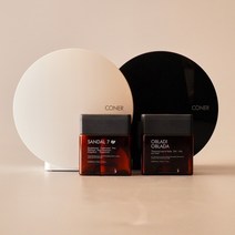 [할인세트] 1+1 코너 CONER 스타터키트 공간향기솔루션 전자 스마트 디퓨저 방향제, 크림화이트2개, 샌달7, 샌달7