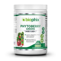Biophix Phytoberry Greens Superfood Powder 바이오픽스 파이토베리 그린 파우더 10oz, 1개, 1