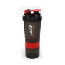 대용량믹서기 업소용믹서기 업소용블렌더 신제품 550ML 야외 체육관 스포츠 유청 단백질 파우더 대용량 쉐, 01 빨간_01 501-600ml