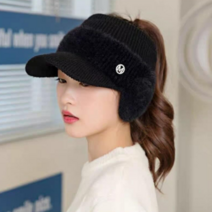 느와드코코 귀덮힘 여성 골프 방한 보온 스포츠 등산 캡 모자