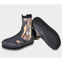 남성용 플라이 락 낚시 신발 방수 피셔 부츠 하이 탑 스니커즈 위장 5MM 네오프렌 미끄럼 방지 빠른 건조 업스트림, 없음, 사이즈 7 With Nails